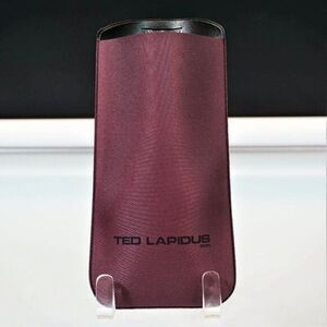 Ted Lapidus Paris Eyeglass Case Vintage 60s Soft Slip In 7 In NOS Made In France